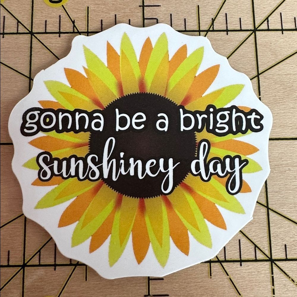 💜13/$13 +Bundle Sticker Sale | Sunshine Sunflower Flowers Waterproof Sticker